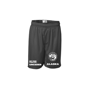 Unceded Alaska Fundraiser Black Basketball Shorts