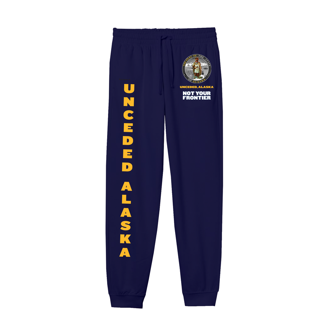 Unceded Alaska Fundraiser Navy Blue Sweatpants